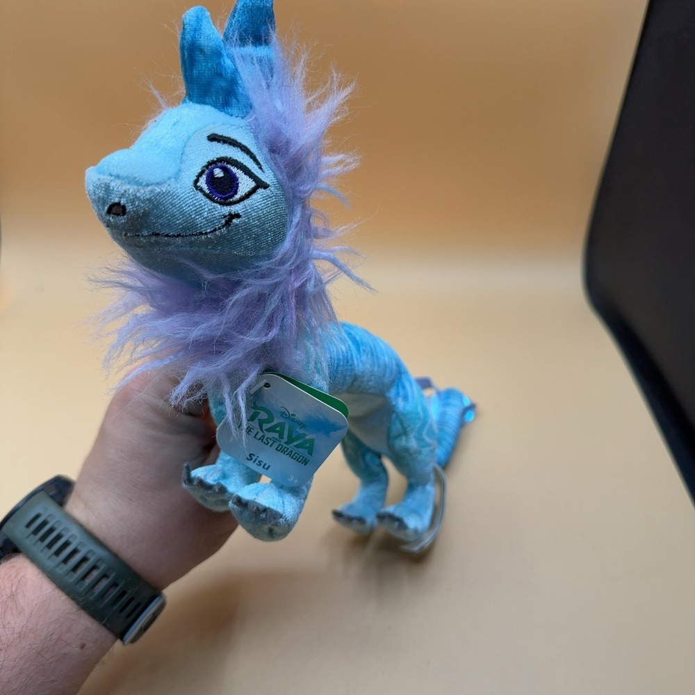 Disney Raya and the Last Dragon Sisu Plush Stuffed Animal Blue Dragon with Tags
